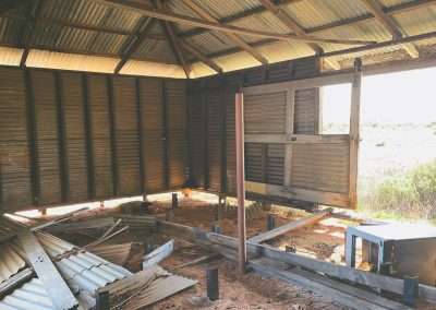Inside Old Shed On Mularia Road