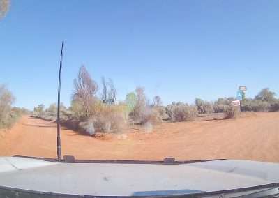 Leaving Farina Campground And Heading Towards Witchelina