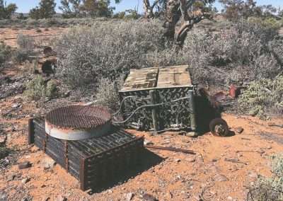 Old Airconditioner Abandoned At West Mount Hut