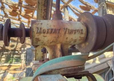 Old Machinery At Abandoned Shearing Shed At West Mount Hut