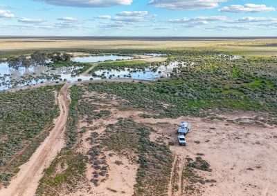 One Tree Hotel From The Air
