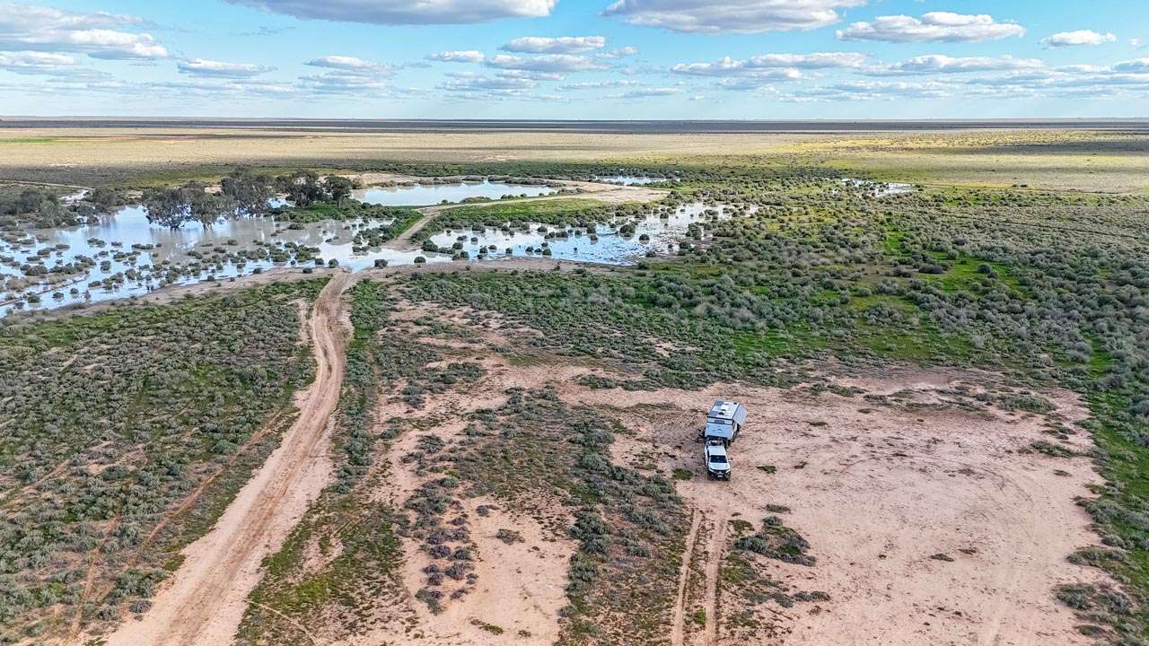 One Tree Hotel From The Air