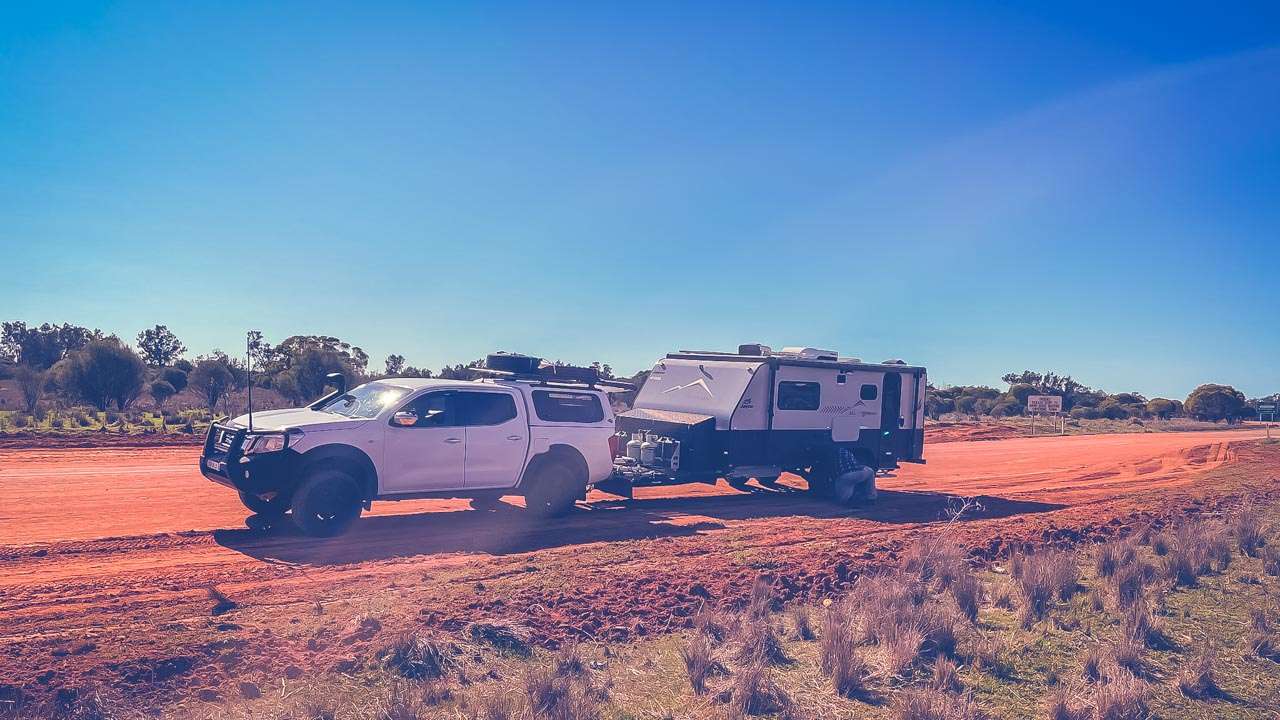 Pulled Over On The Ivanhoe Menindee Road