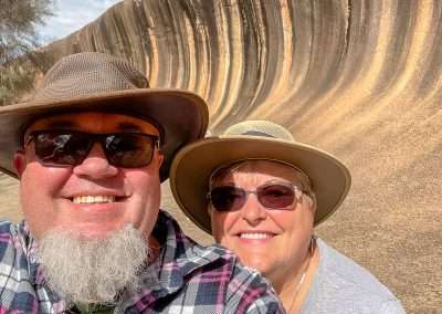 Selfie At Wave Rock