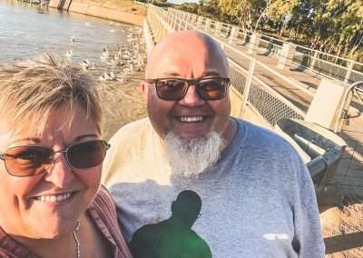 Selfie At Weir On Lake Pamammaroo