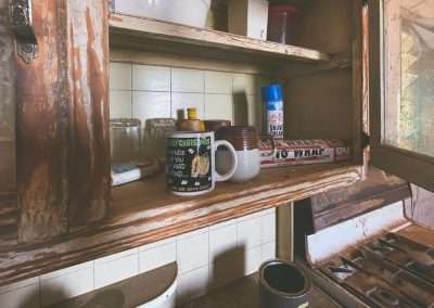 Stuff Left In Old Pantry Dresser West Mount Hut