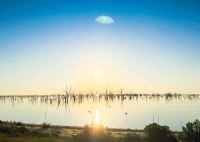 Sunset Over Lake Pamammaroo