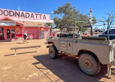 The Pink Roadhouse At Oodnadatta