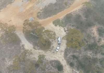 Us Camping At Holt Rock On A Cold Misty Morning