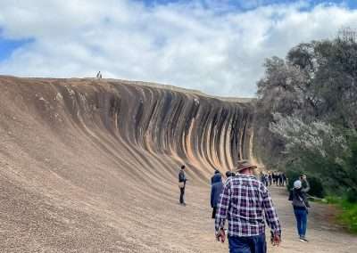 Wave Rock Near Hyden WA