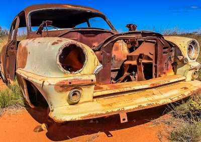Abandoned Car On GCR