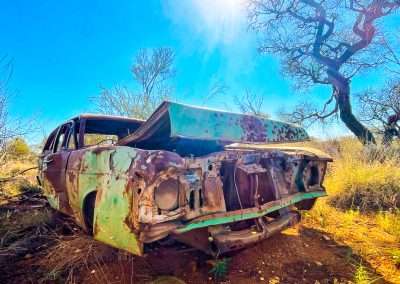Abandoned Car On Great Central Road just One Of Hundreds