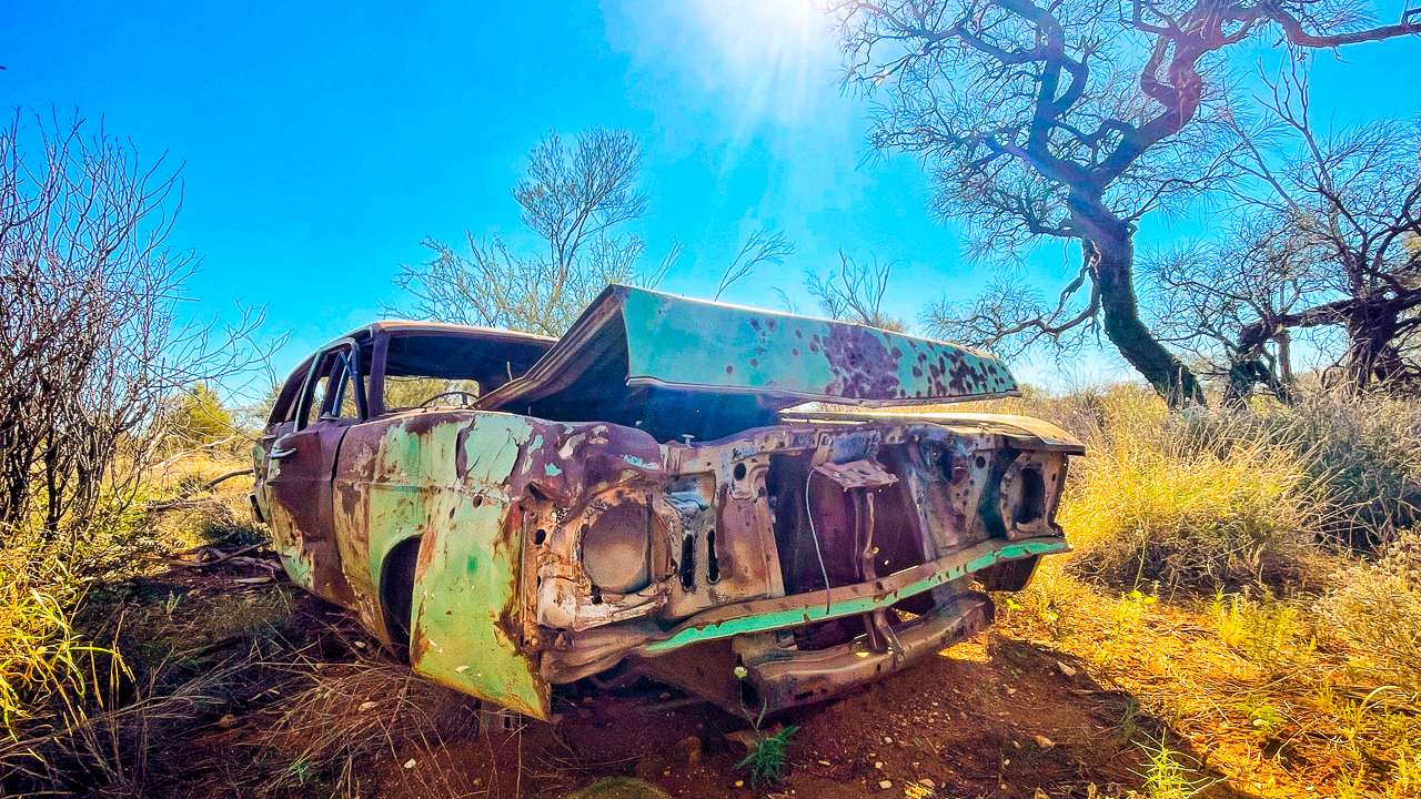 Abandoned Car On Great Central Road just One Of Hundreds