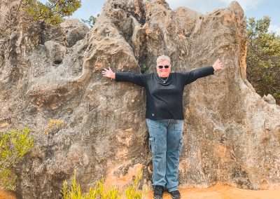 Amanda At Nambung National Park