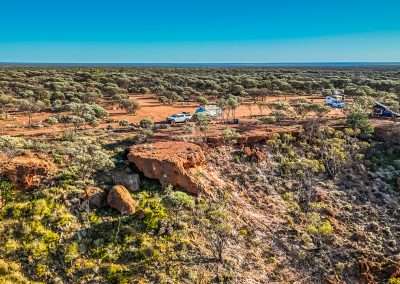 Camped At The Giles Breakaway Campsite Near Laverton WA