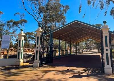 Entrance To Kalgoorlie Cemetary