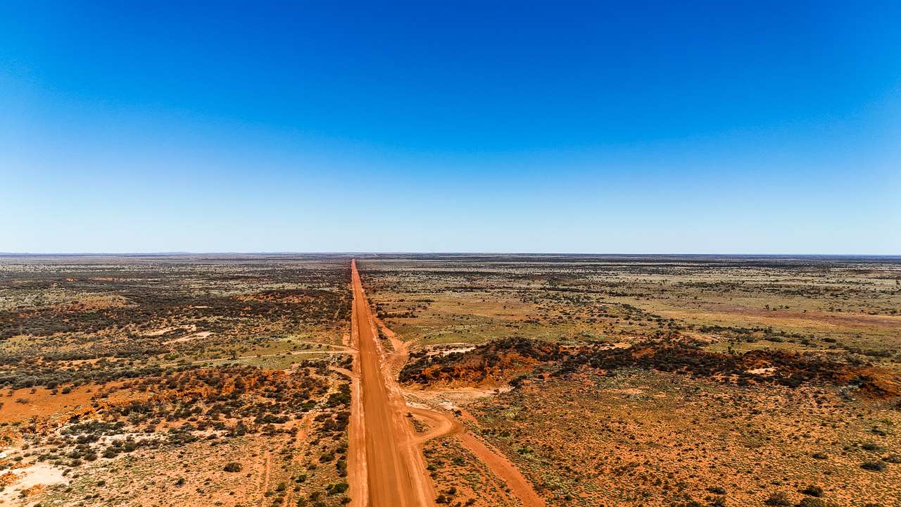 Great Central Road Near Yarla Kutjarra