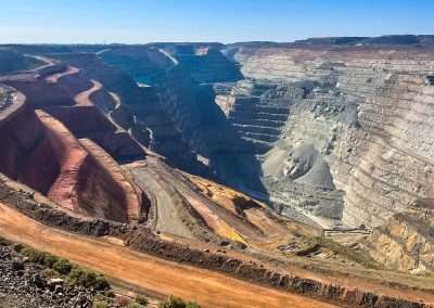 Looking Down Into The Super Pit
