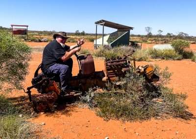 Old Tractor At Yarla Kutjarra