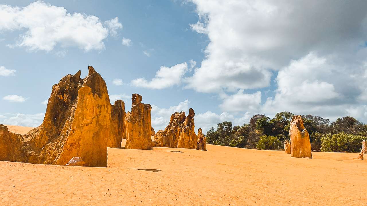 Pinnacles In Nambung National Park
