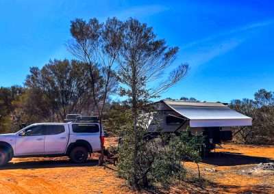 Us On The Great Central Road Camping At Yarla Kujarra Free Camping Area