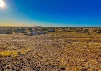 View From Our Free Campsite At Gwalia Museum