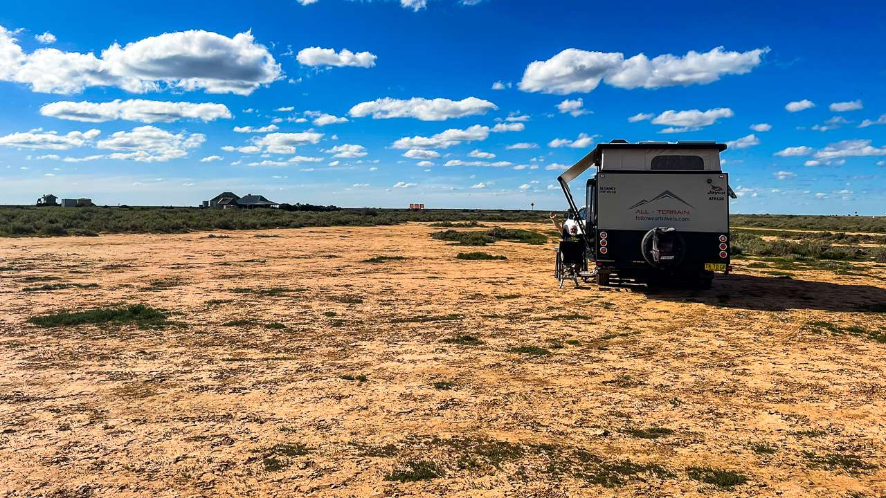 Camping NSW Out Near Hay