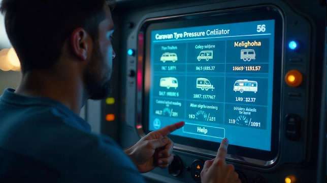Caravan Tyre Pressure Calculator Featured Image