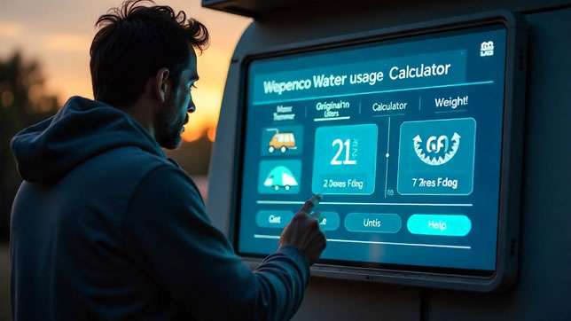 Caravan Water Usage Calculator Featured Image