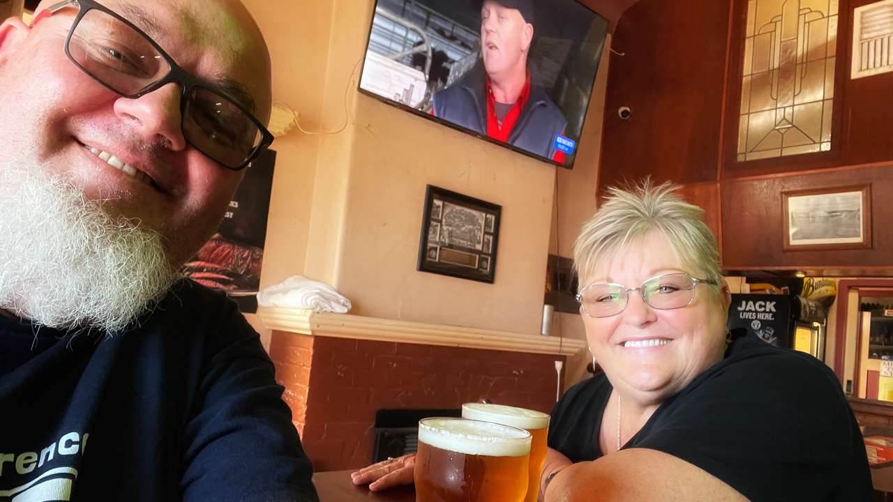 Couple Of Pints At The Norseman Hotel