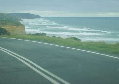 Driving Along The Great Ocean Road