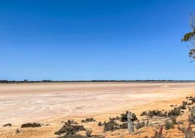 Lake Johnston Seen From The Camping Area