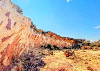 Lots Of Colours In The Breakways On Hyden Norseman Road