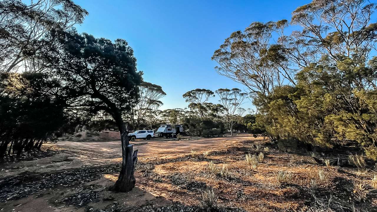 Plenty Of Room At The Offroad Camping Spot East Of Norseman