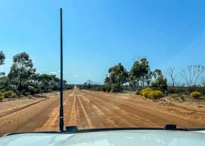 Typical Road Surface On Hyden To Norseman Road