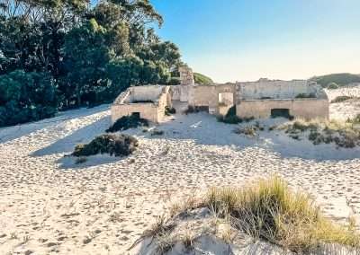 Abandoned Eucla Telegraph Station Ruins Eucla Western Australia Australia