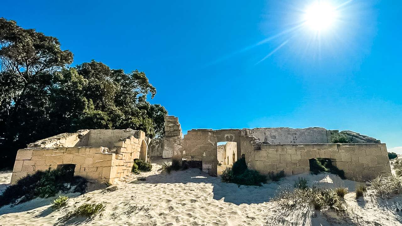Abandoned Eucla Telegraph Station Ruins