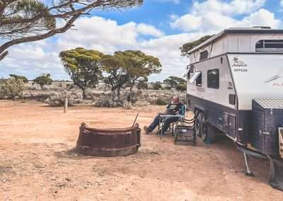 Camping At Koonalda Homestead