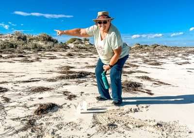 That's The Way Back To Camp At Old Telegraph Station Campground Eucla