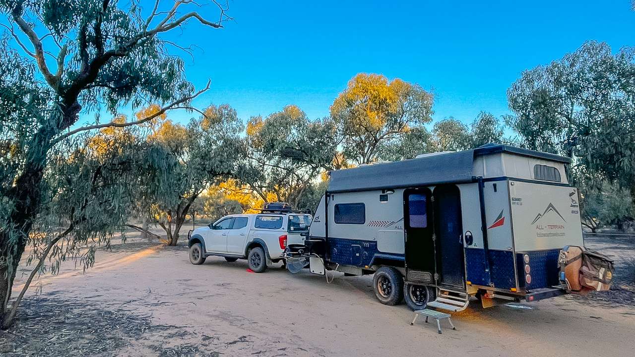 Free Camping Overnight At Bottle Bend Conservation Reserve