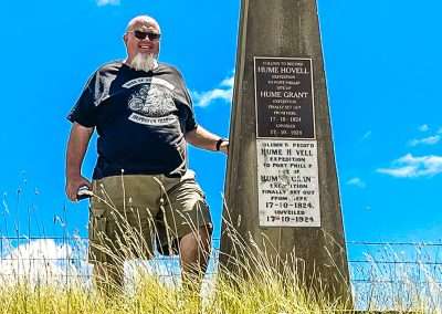 Geocache Found At Hume & Hovell Memorial Marker