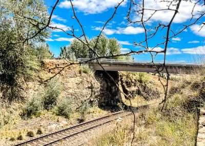 Geocache Found Near Gunning Old Railway Bridge Footings