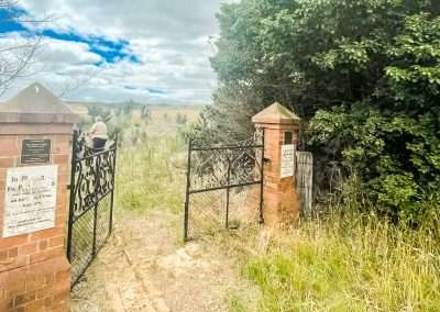 Cullerin Cemetery Gates