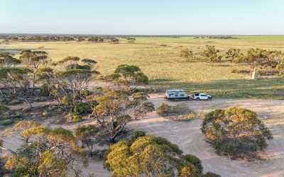 Free Camping Near Penong SA At Cohens Old School Site