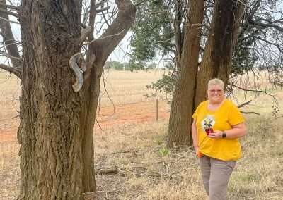 Amanda With A Geocache