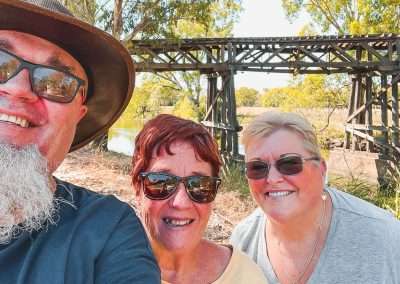 Geocaching Around Gundagai At The Old Railway Bridge