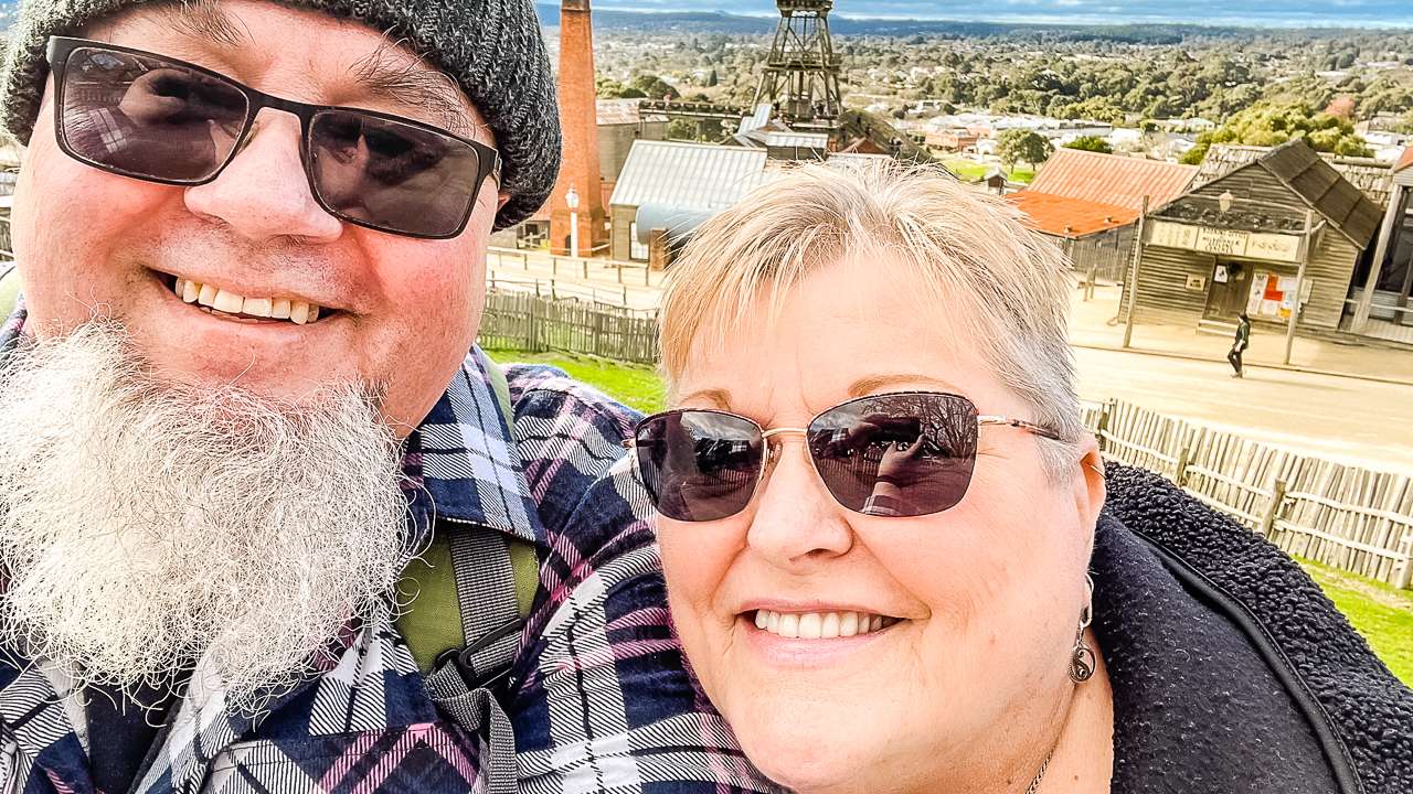 Sovereign Hill Ballarat Selfie!