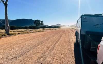 Towing A Caravan On The Great Central Road