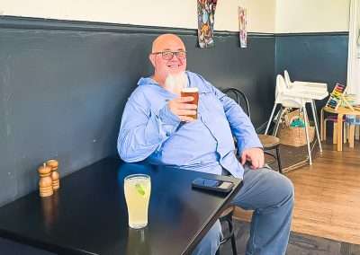 Having A Beer At The Junee Hotel