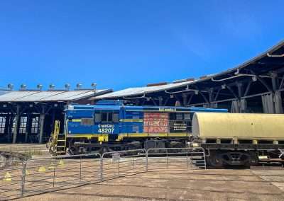 Inside The Roundhouse 48207 Getting Some Maintenance Work Done